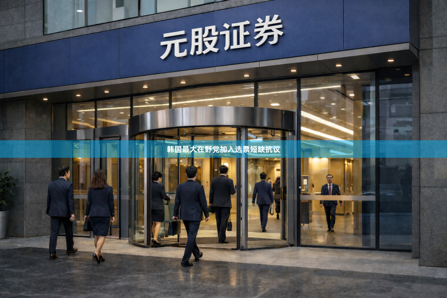 韩国最大在野党加入选票短缺抗议