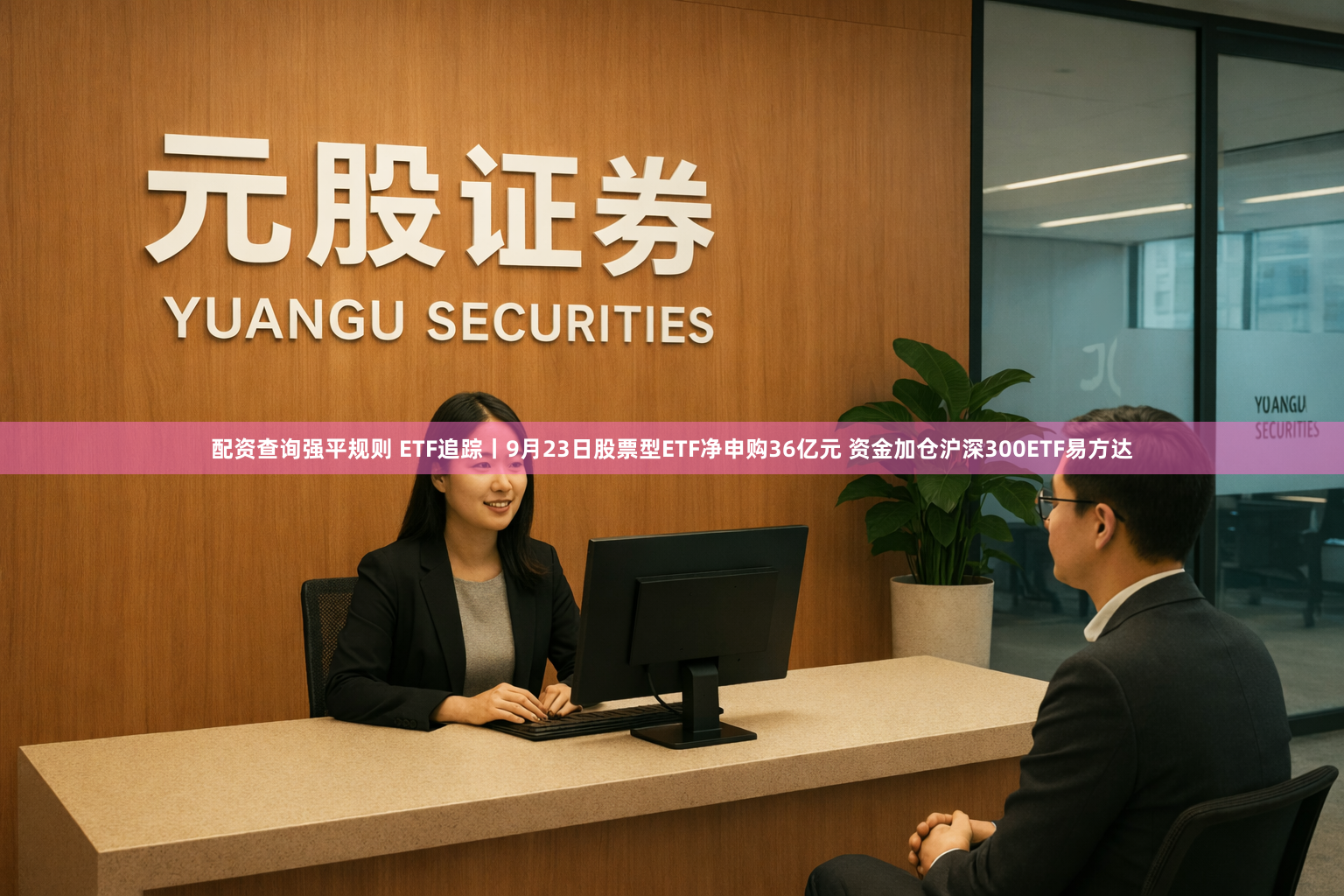 配资查询强平规则 ETF追踪丨9月23日股票型ETF净申购36亿元 资金加仓沪深300ETF易方达